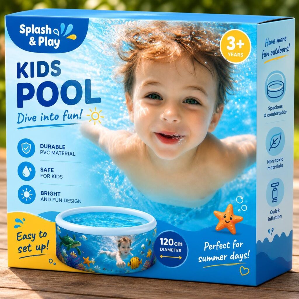 Baby swimmer