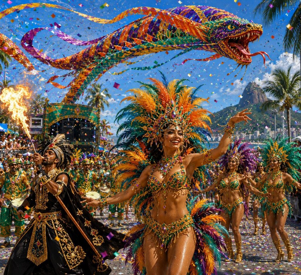 Carnival Spirit Parade • Vibrant Festival Celebration